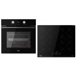 TEKA HLB 8408 BK & IBC 64110 SSM BK Σετ Εντοιχιζόμενος Φούρνος & Εστία 70lt